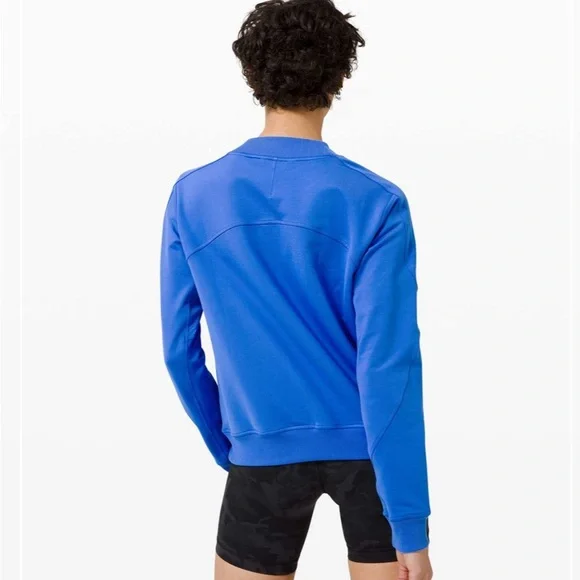 Lululemon City Sweat Crew Color: Wild Bluebell - Picture 2 of 8